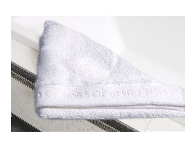 Froté ručník Benetton 50x100 - Bílý