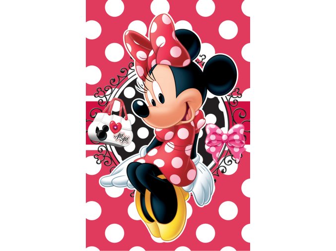Dětská deka Disney Minnie - bez originálního obalu