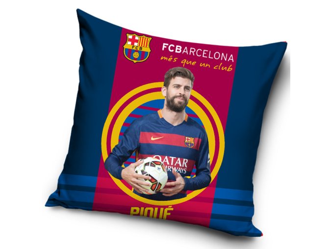 Povlak na polštářek FC Barcelona Pique 2016