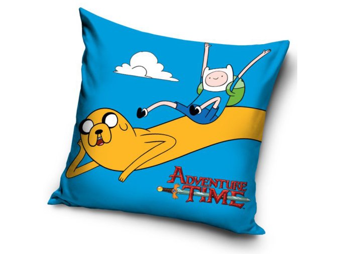 Polštářek Adventure Time - Modrý