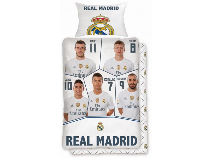 Fotbalové povlečení Real Madrid Hráči 2016