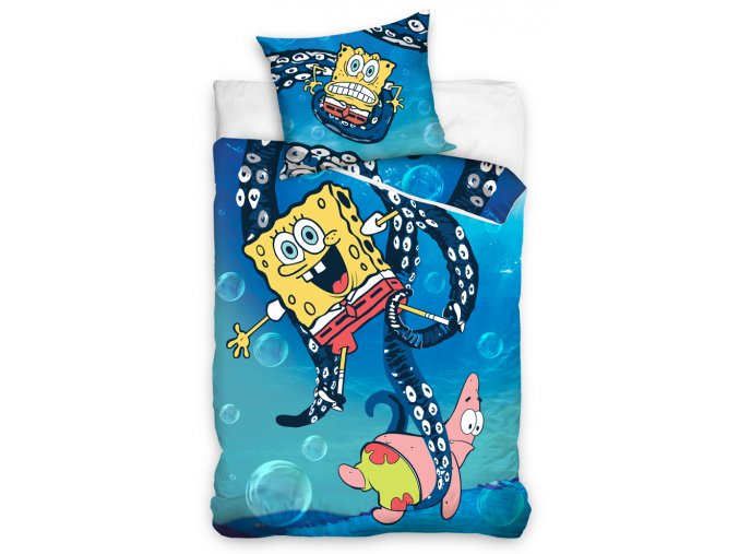 Detske povleceni Sponge Bob Chobotnice