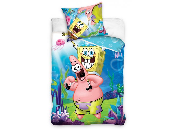 Detske povleceni Sponge Bob a Patrick