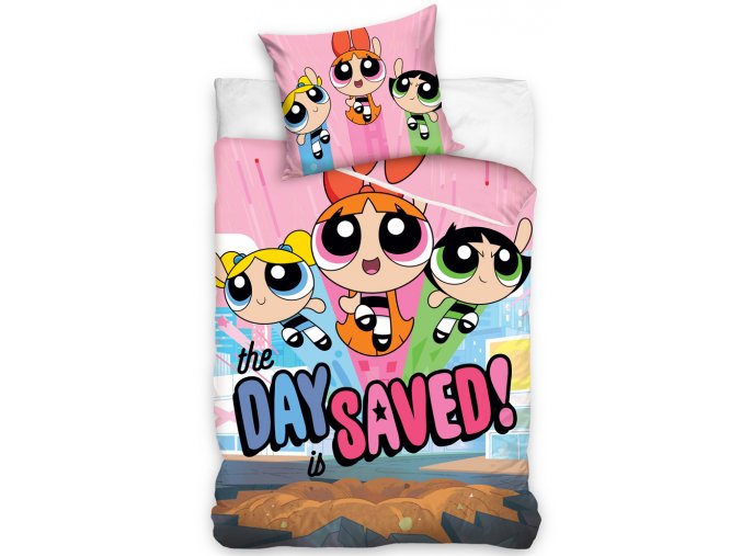 Detske povleceni Powerpuff Girls Pink