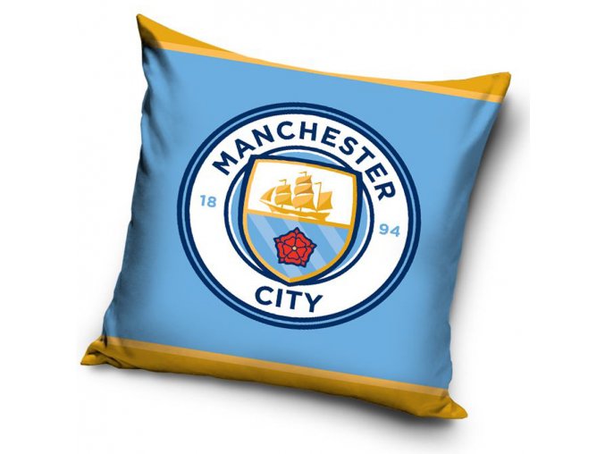 Fotbalovy polstarek Manchester City Logo 16 1003