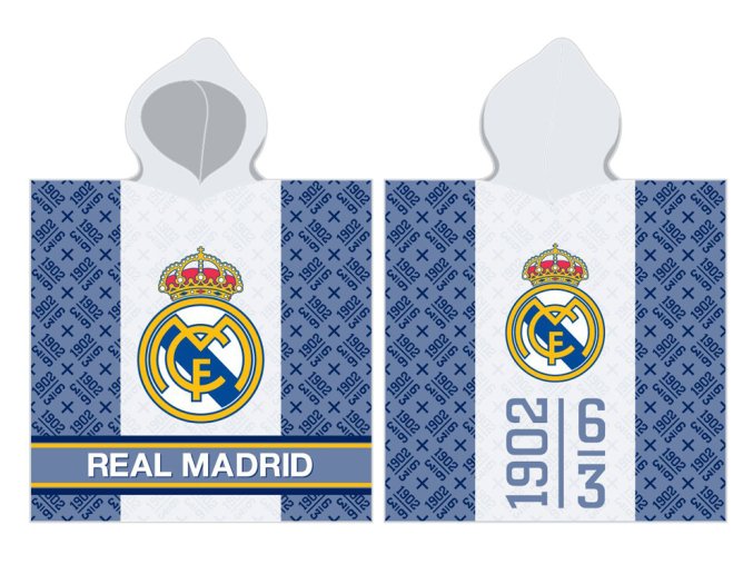Fotbalove ponco Real Madrid 1902 60x120