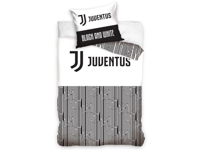 Fotbalove povleceni Juventus Black and White 173004