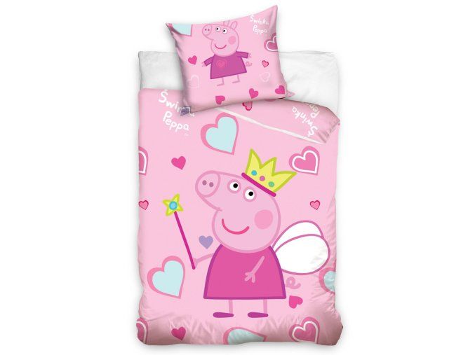 Povleceni do postylky Prasátko Peppa