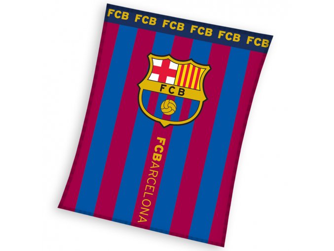 Fotbalova deka FC Barcelona Erb 