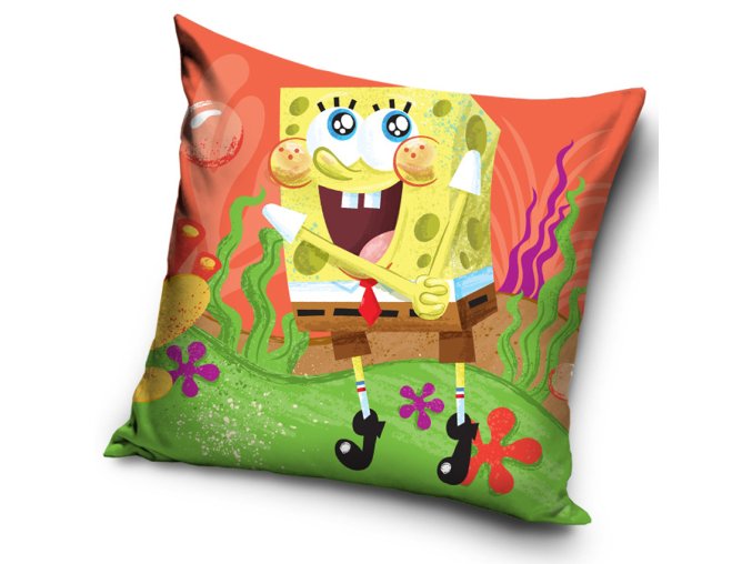 Detsky polstarek Sponge Bob Oranzovy 16 3017