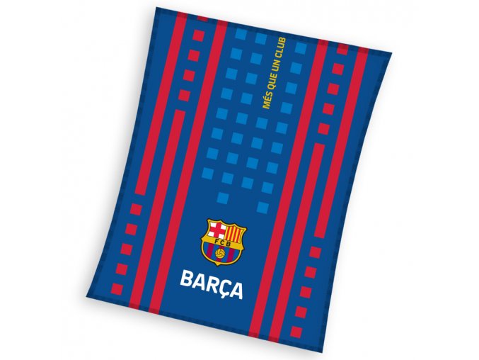 Fotbalova deka FC Barcelona Camino 110x140