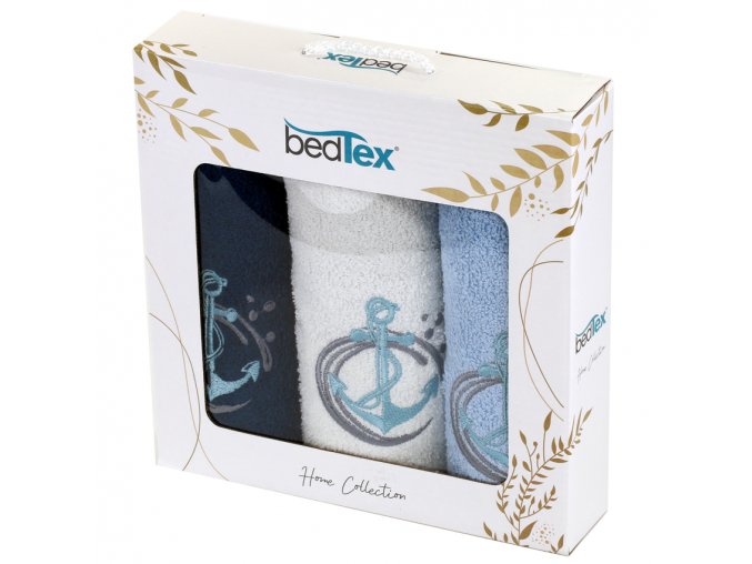 Darkova sada frote rucnicku 3 ks Kotvy Baleni