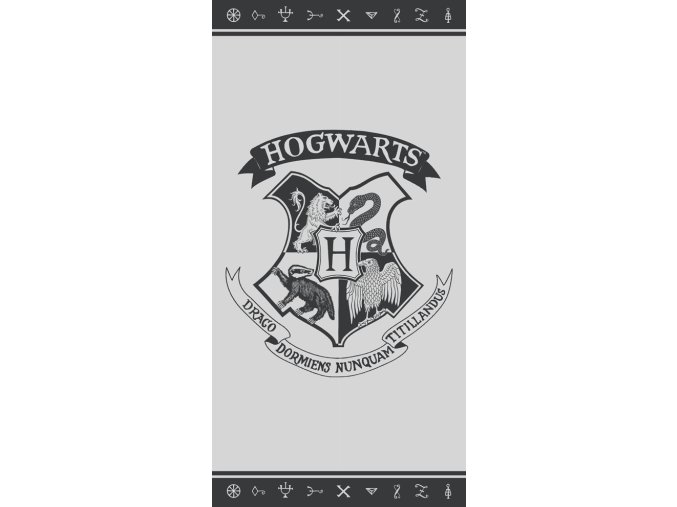 Detska osuska Harry Potter Erb Bradavic 70x140 cm