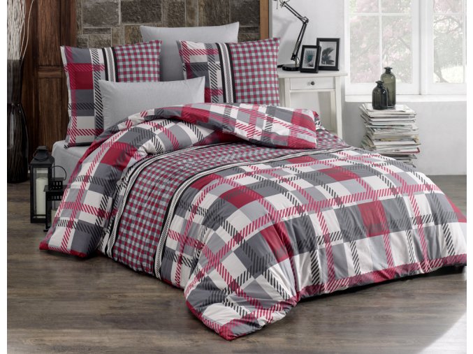 Bavlnene povleceni Hector Cervene BedTex