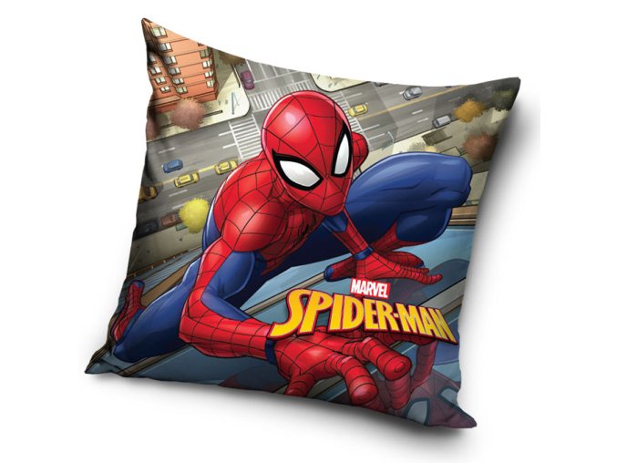 Povlak na polstarek Spider Man nad Mestem 40x40cm