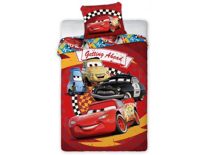 Detske povleceni Cars 3 Blesk McQueen a Pratele