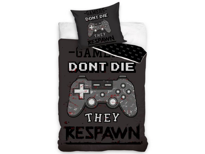 Bavlnene povleceni Gamer Nesmrtelni