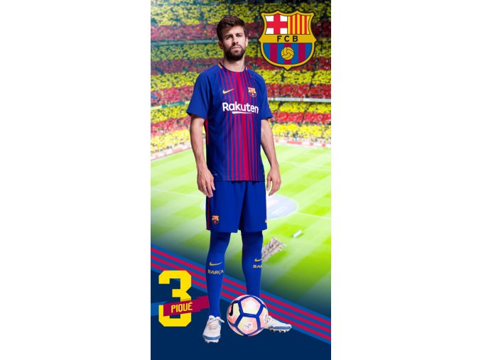 Fotbalova osuska FC Barcelona Pique 2018