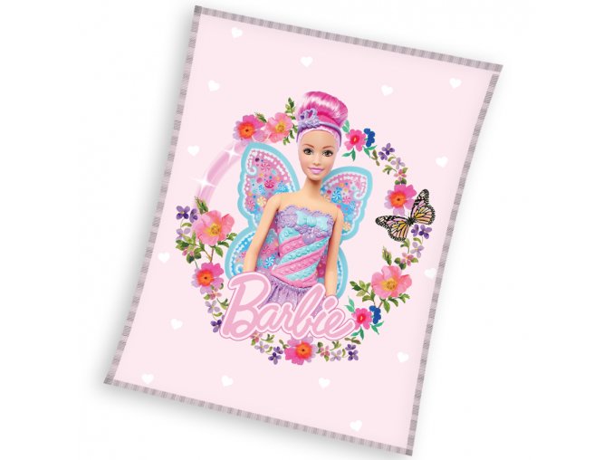 Detska deka Barbie Motyli Vila