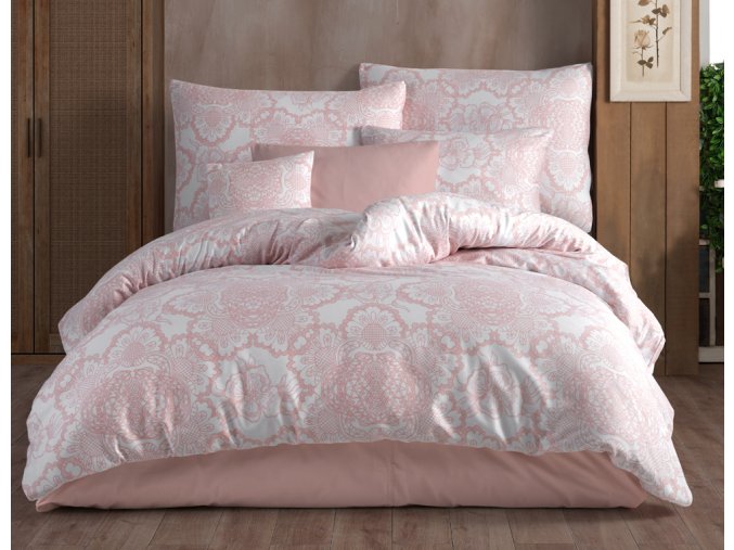 Bavlnene povleceni Lisle Ruzove BedTex