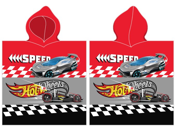 Detske ponco Hot Wheels Speed