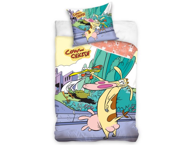 Bavlnene povleceni Cow and Chicken