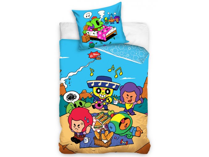 Balvnene povleceni Brawl Stars Na pikniku