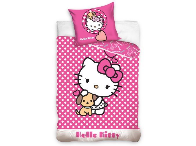 Detske povleceni Hello Kitty Puppie