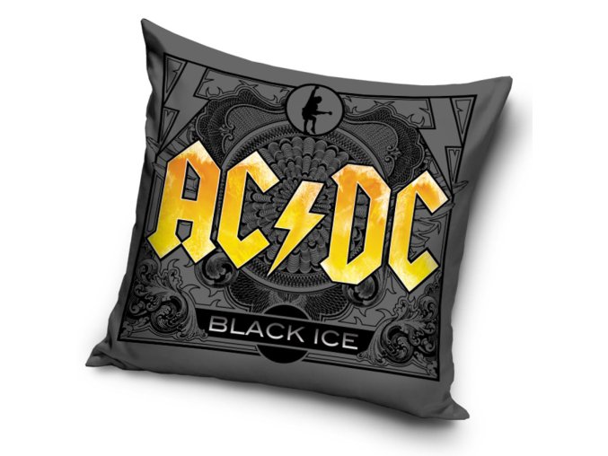 Dekoracni polstarek AC DC Black Ice Tour ACDC