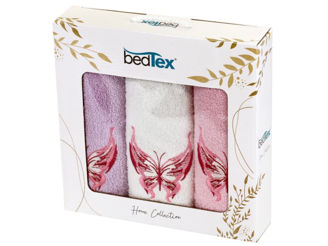 Darkova sada frote rucnicku 3 ks Motyl Baleni