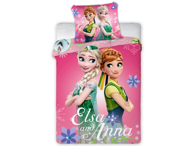 Povleceni do postylky Ledove Kralovstvi Anna a Elza