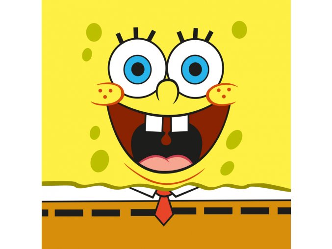 Magicky rucnicek Sponge Bob Face 30x30