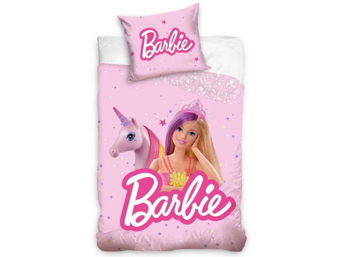 Povleceni do postylky Barbie a Kouzelny Jednorozec