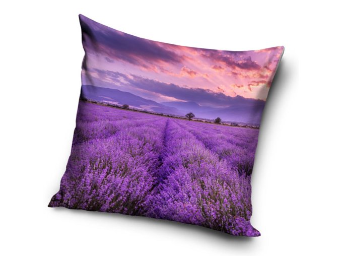 Dekoracni polstarek Levandulova Farma
