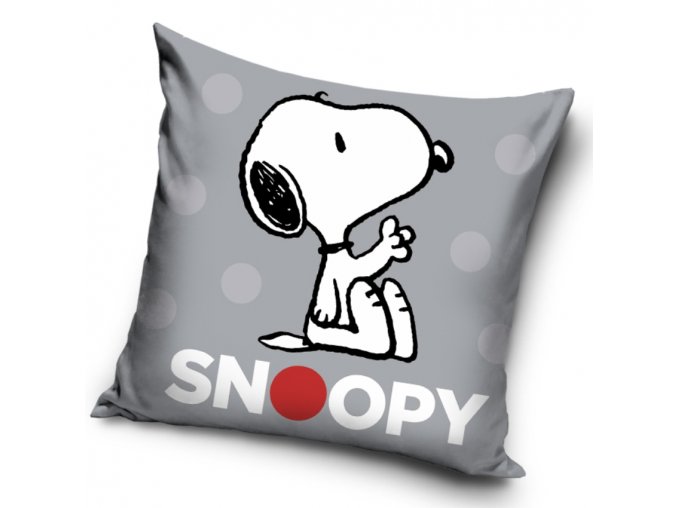 Detsky polstarek Snoopy Grey SNO225008
