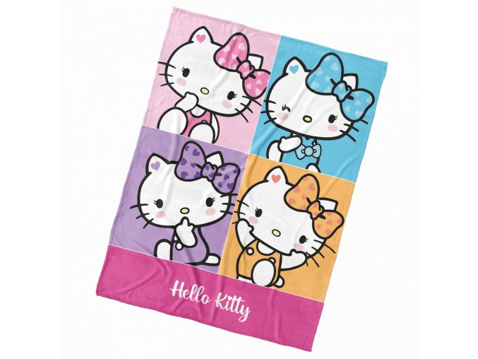Detska deka Hello Kitty Portrety 130x170