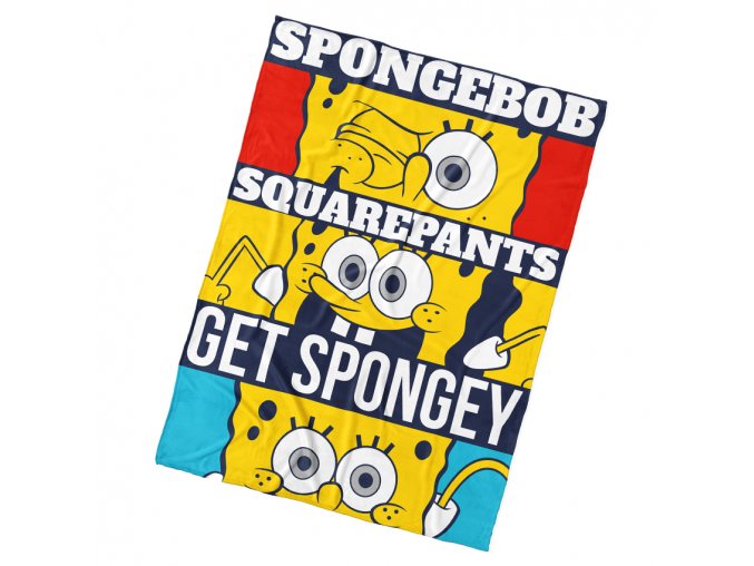 Detska deka Sponge Bob Squarepants 130x170