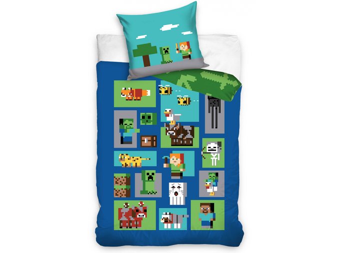 Desteke povleceni Minecraft Figure