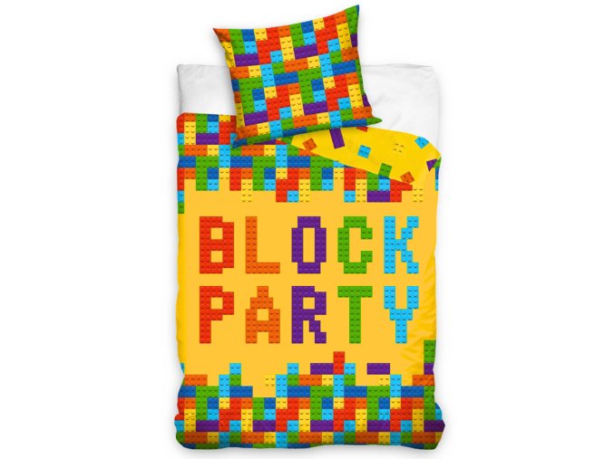 Detske povleceni Stavebnice Block Party