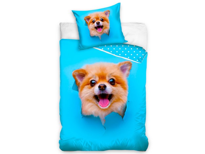 Bevlnene povleceni Pes Pomeranian