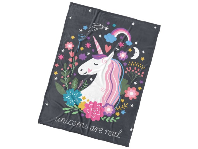 Detska deka Kouzelny Jednorozec 150x200