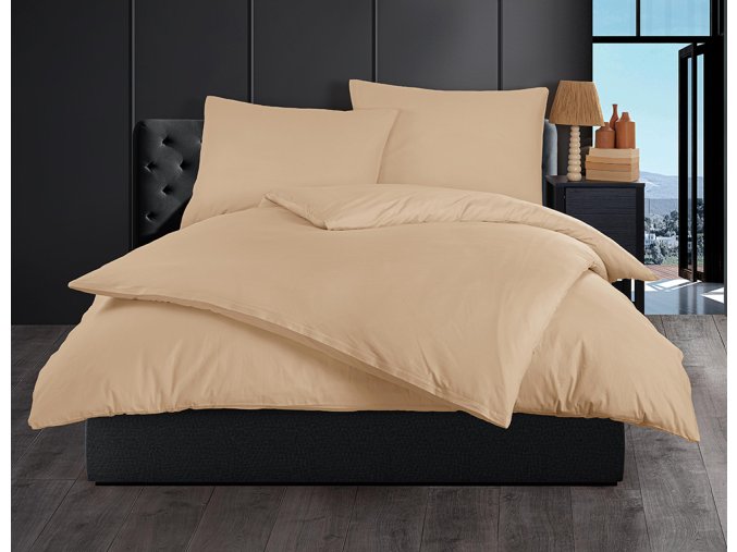 Bavlnene povleceni Color Bezove BedTex 140x200 70x90