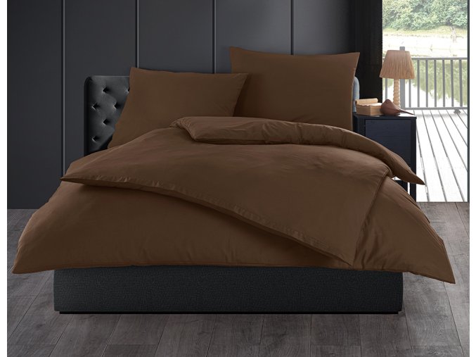 Bavlnene povleceni Color Hnede BedTex 140x200 70x90