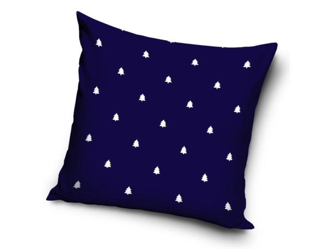 Dekoracni polstarek Vanocni Pohoda Modry PNL241200