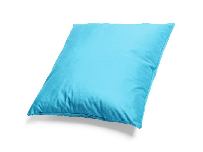 Mikroplysovy povlak na polstar 50x50 Stredne modry