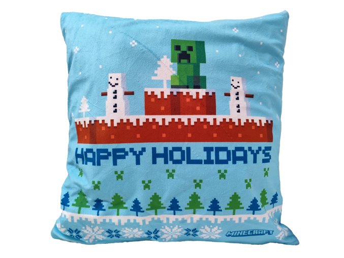 Detsky polstarek Minecraft Snehulak a Creeper MC240521 05 orez