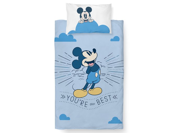 Povleceni do postylky Mickey Jsi Nejlepsi