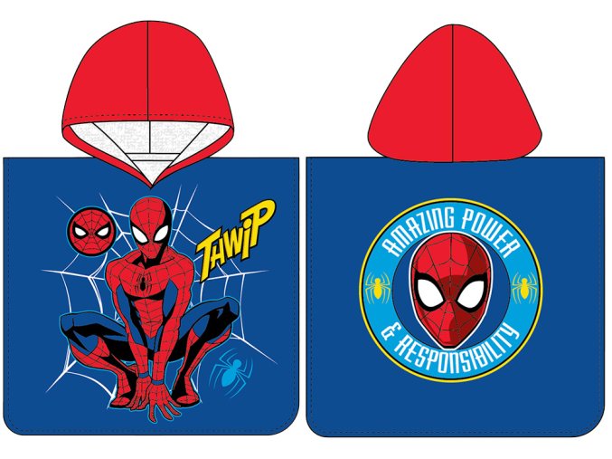 Detske Ponco Spider Man Uzasna Sila