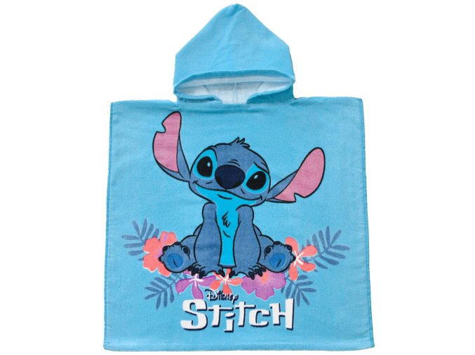 Detske ponco Lilo a Stich Roztomily Mimozemstan lic