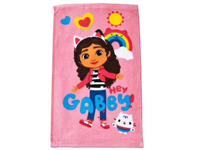 Detsky rucnik Gabinin Kouzelny Domek Ahoj Gabi 30x50 foto